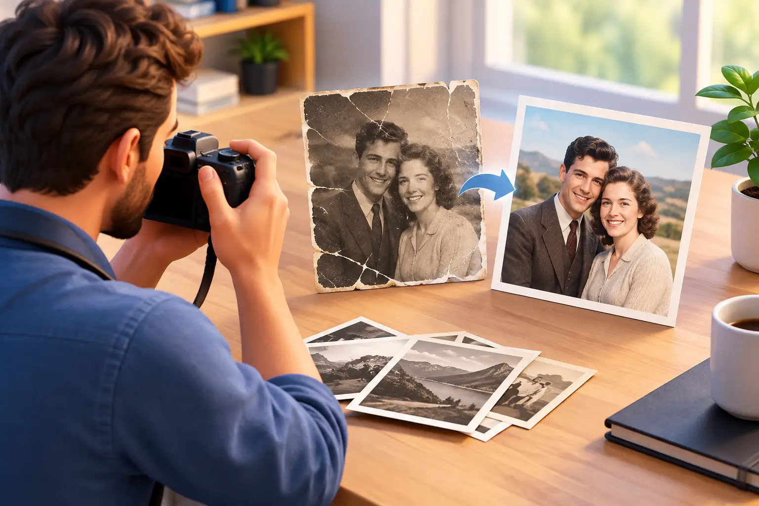 Restored Photo Examples That Bring Memories Back