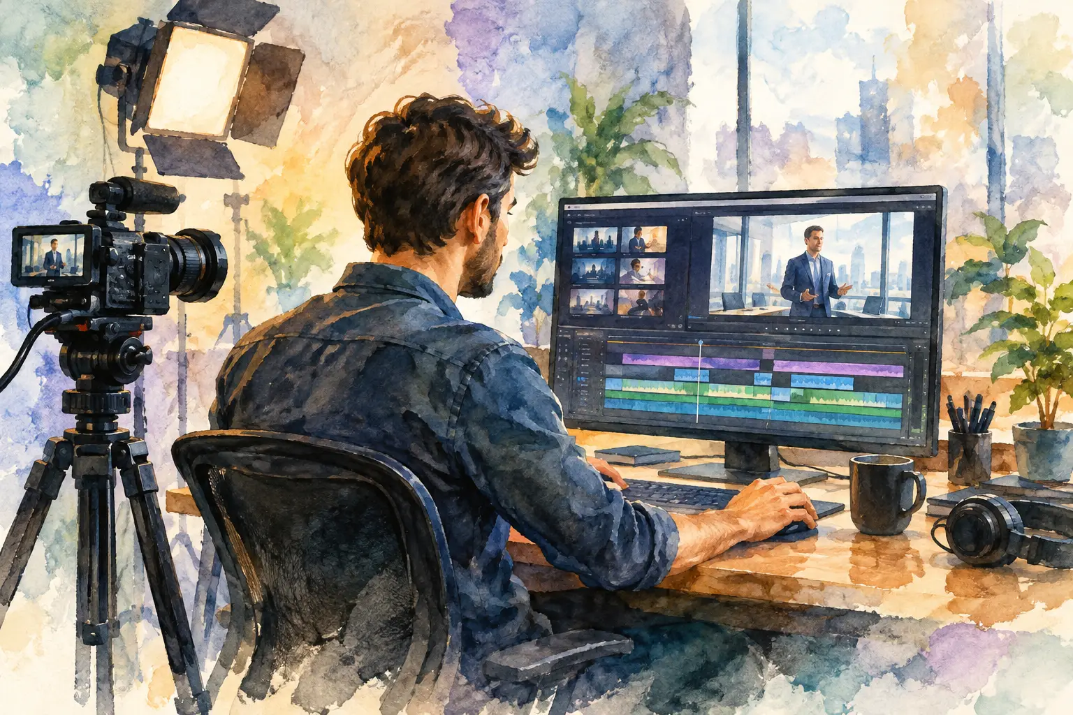 What a Corporate Video Editor Does for Your Brand